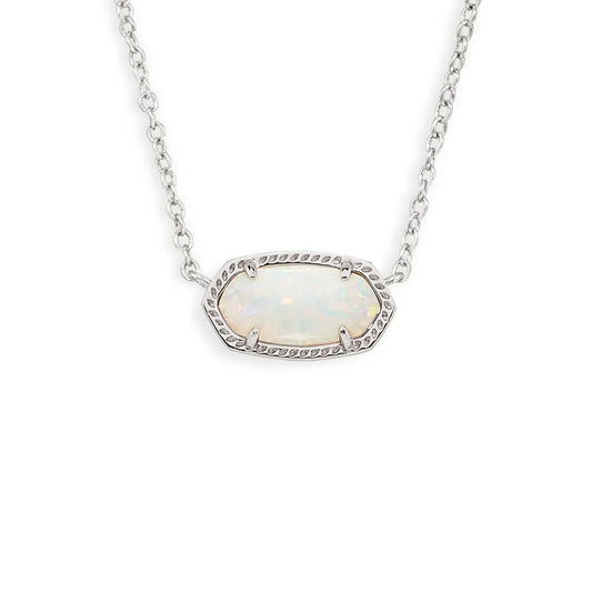 Kendra Scott Elisa Silver Pendant Necklace