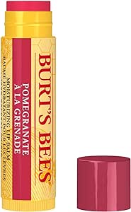 Burt's Bees Lip Balm Pomegranate, Moisturising Lip Balm With Beeswax & Vitamin E 4.25g