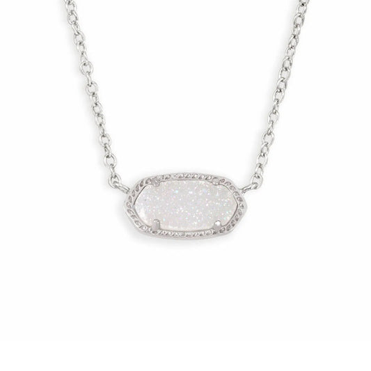 Kendra Scott Elisa Silver Pendant Necklace