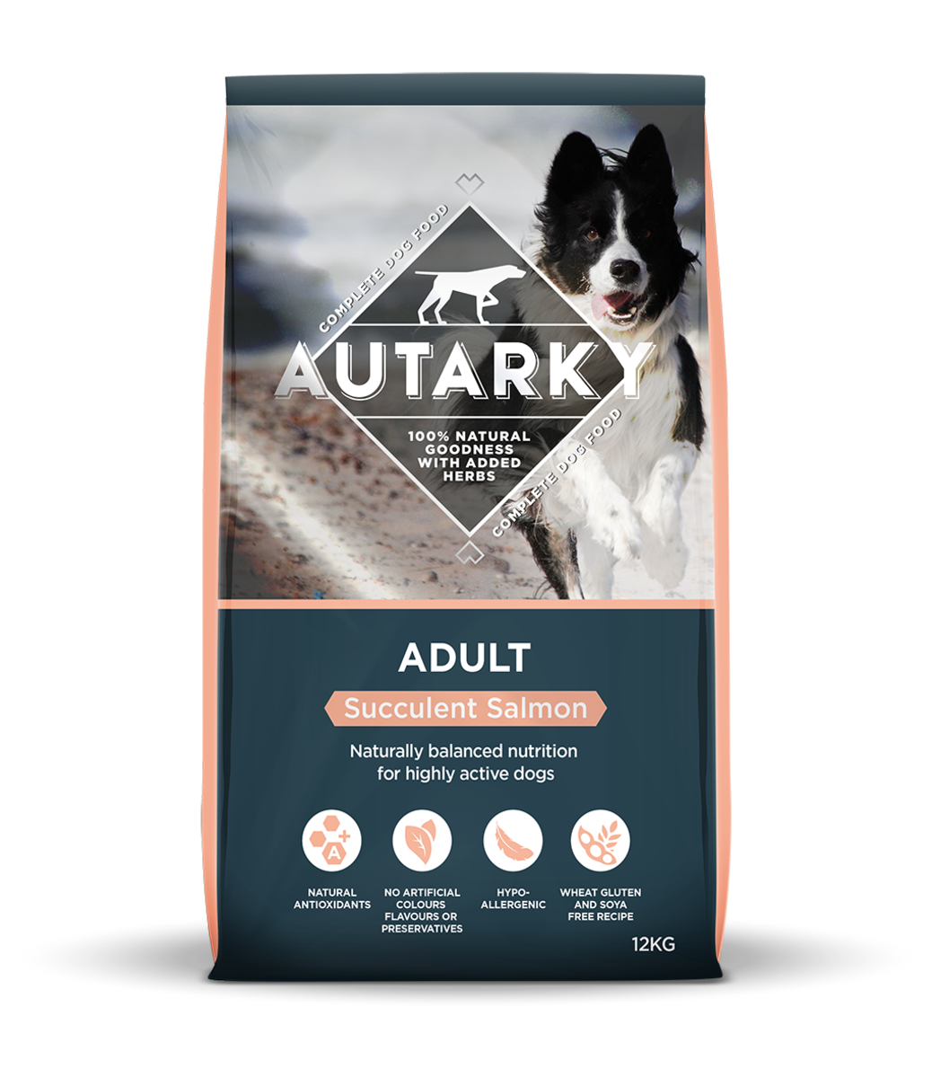 Autarky Adult Succulent Salmon Dry Dog Food - 12kg