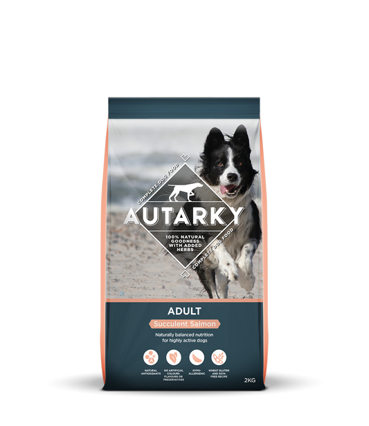 Autarky Adult Succulent Salmon Dry Dog Food - 2kg