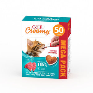 Catit Tuna Creamy Cat Treats Mega Pack - 50 x 10g