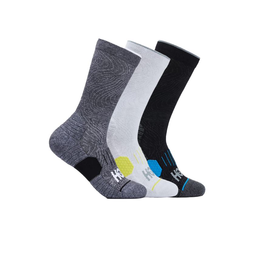 HOKA Crew Run Sock 3-Pack