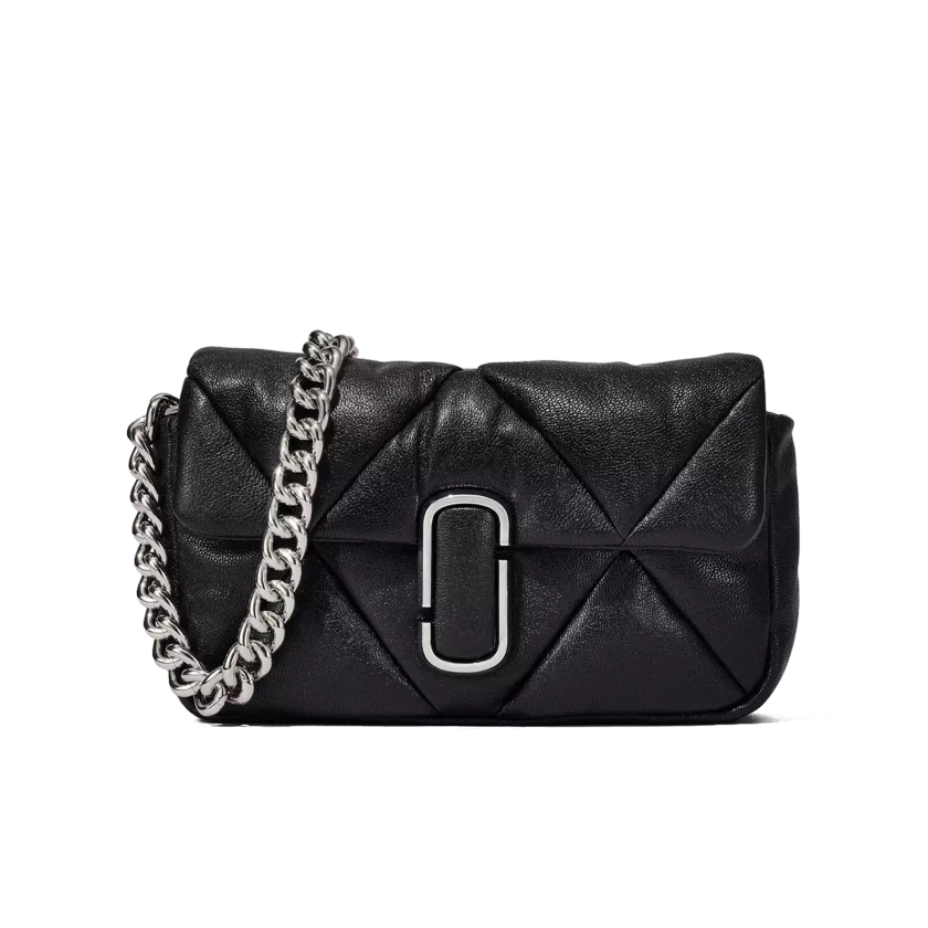 Marc Jacobs Leather J Marc Shoulder Bag Black