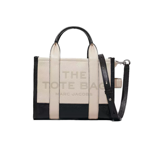 Marc Jacobs The Colorblock Small Tote Bag Ivory Multy