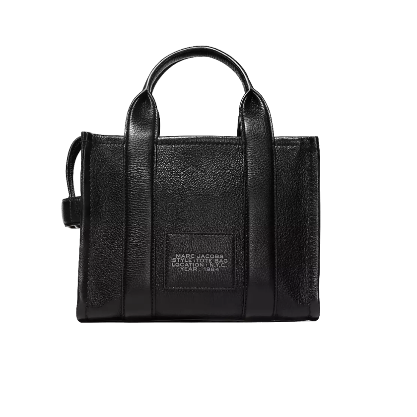 Marc Jacobs The Leather Small Tote Bag Black