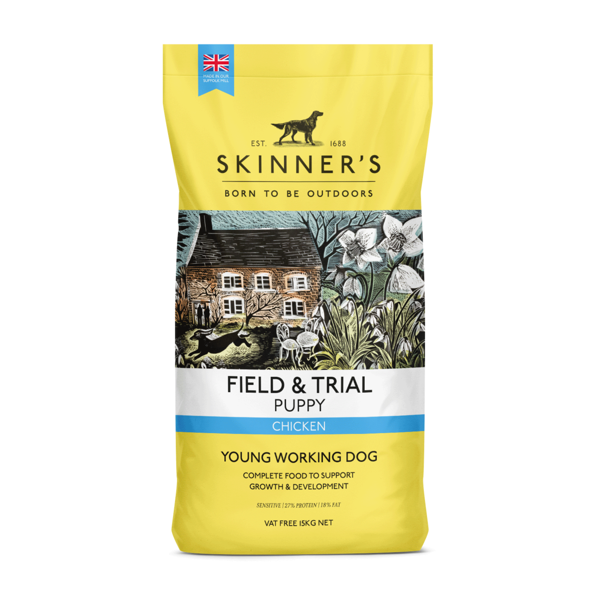 Skinners Field & Trial Puppy Dry Dog Food - 15kg