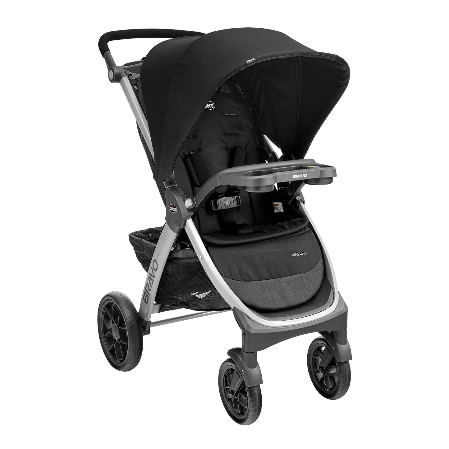 Chicco Bravo Quick-Fold Stroller Black